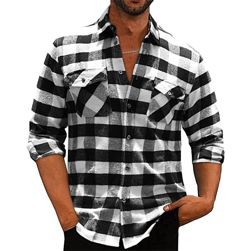 Classic Checked Long-Sleeve Shirt