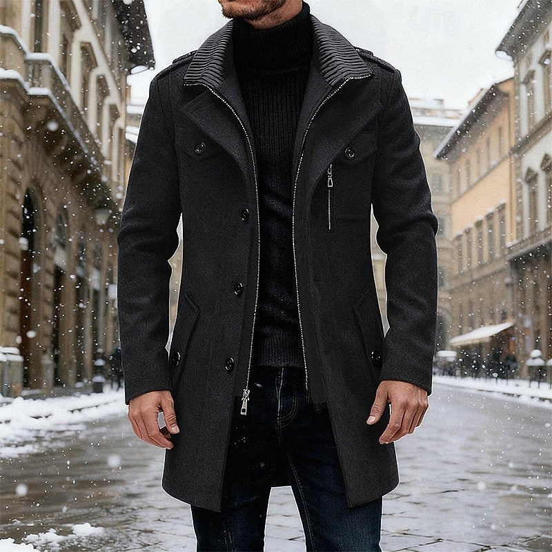 Refined Tailored Overcoat