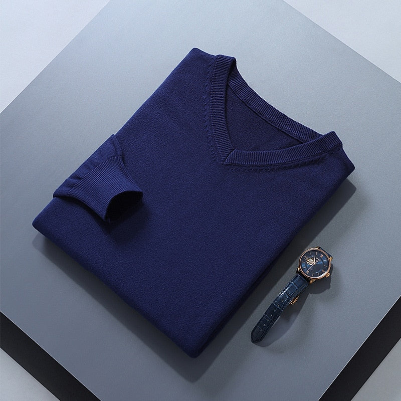 Refined V-Neck Sweater