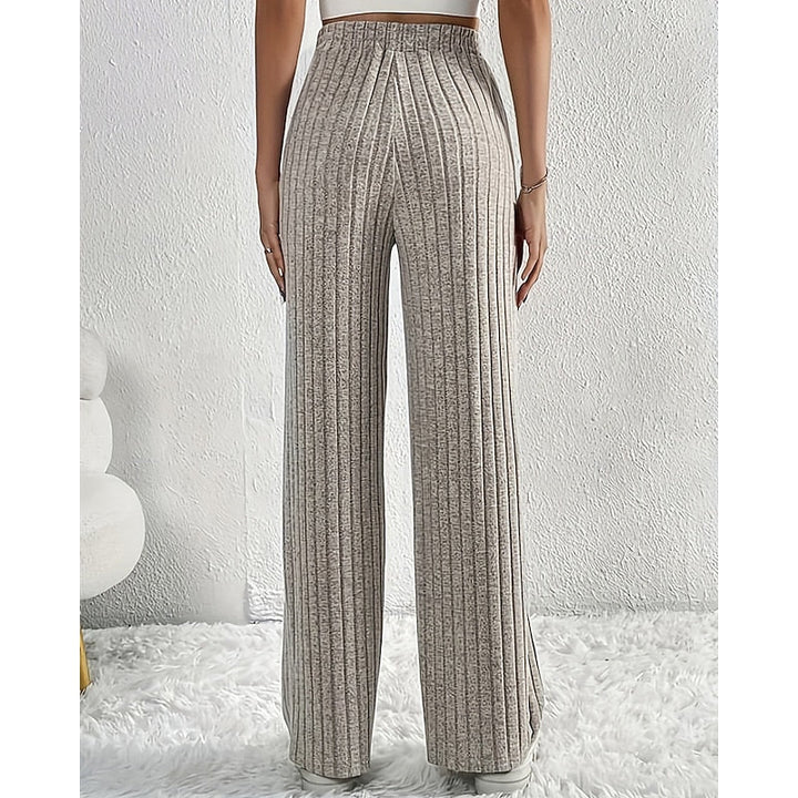Wide-Leg High-Waist Pants