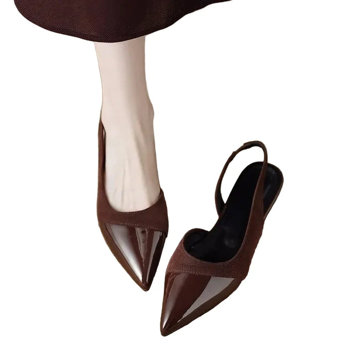 Pointed Toe Slingback Pumps