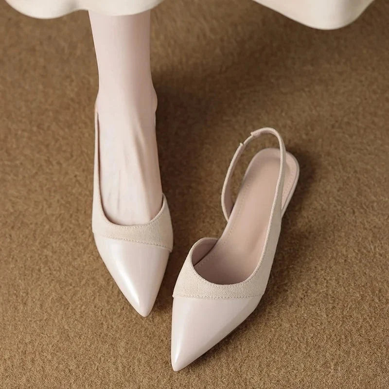 Pointed Toe Slingback Pumps