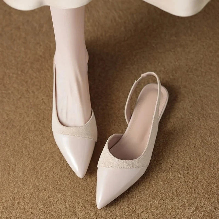 Pointed Toe Slingback Pumps