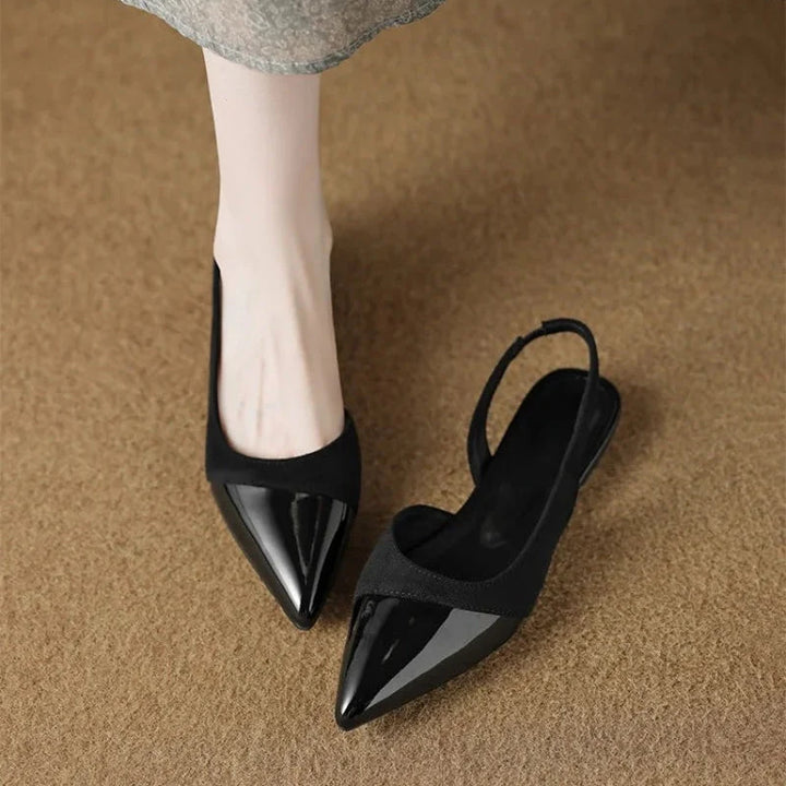 Pointed Toe Slingback Pumps