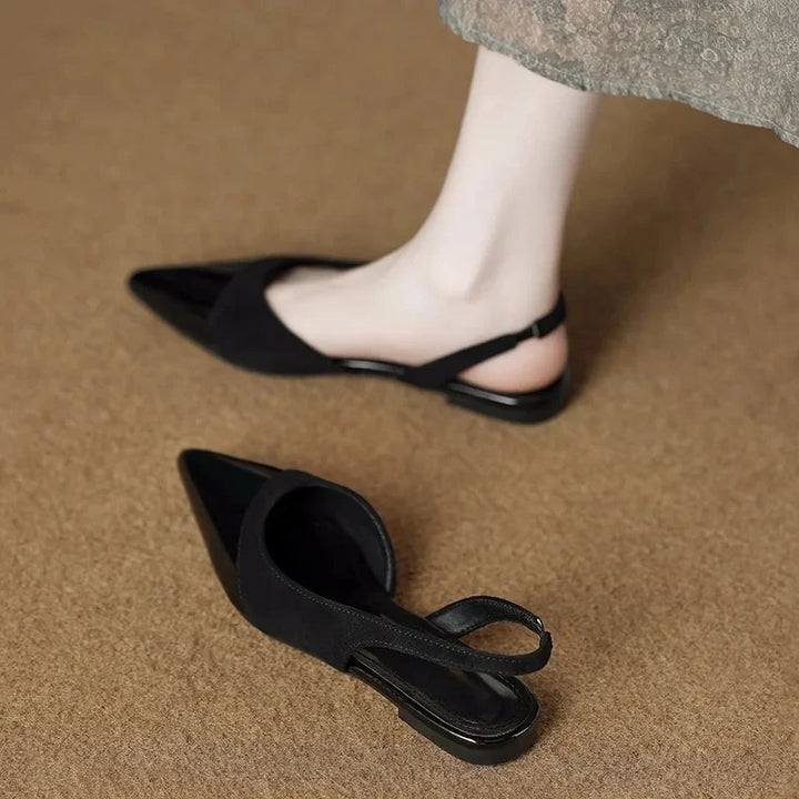 Pointed Toe Slingback Pumps