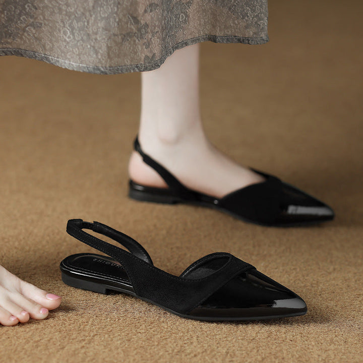 Pointed Toe Slingback Pumps