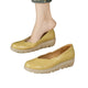 Women's Round Toe Slip-On Platform Flats