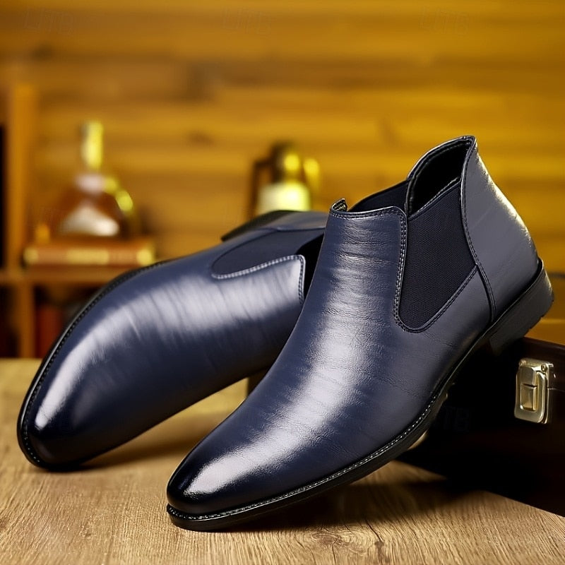 Classic Slip-On Chelsea Boots
