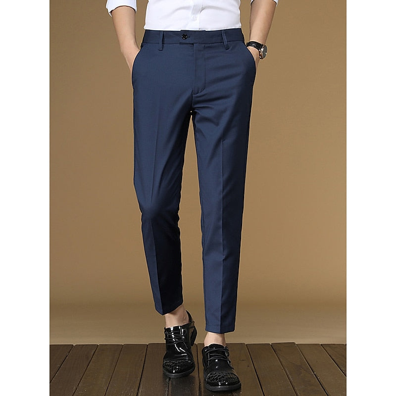 Tailored Tapered Dress Pants