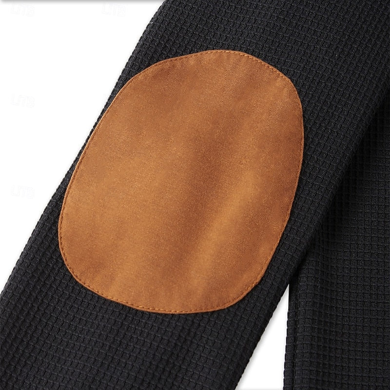 Quarter-Zip Textured Sweater