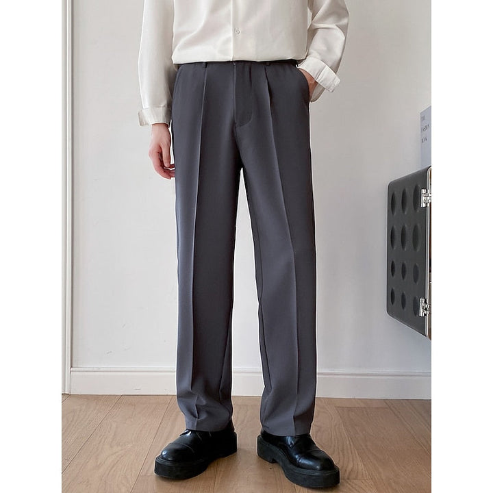 Tailored Wide-Leg Pants