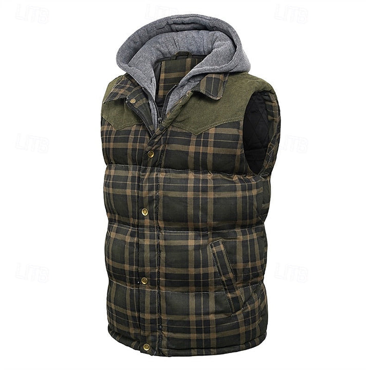 Hooded Quilted Vest