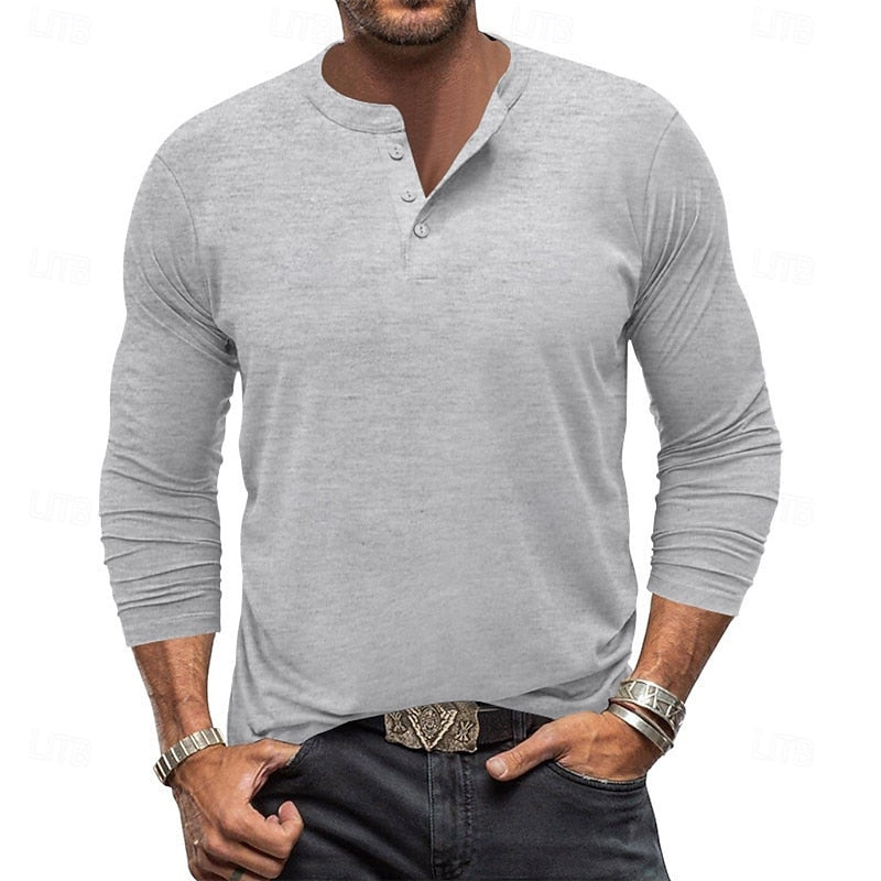 Classic Long-Sleeve Henley