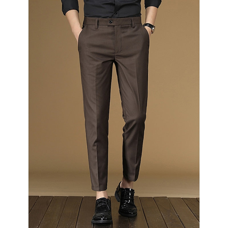 Tailored Tapered Dress Pants