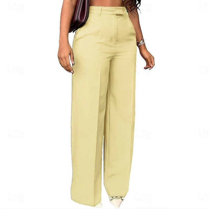Tailored High-Waist Pants