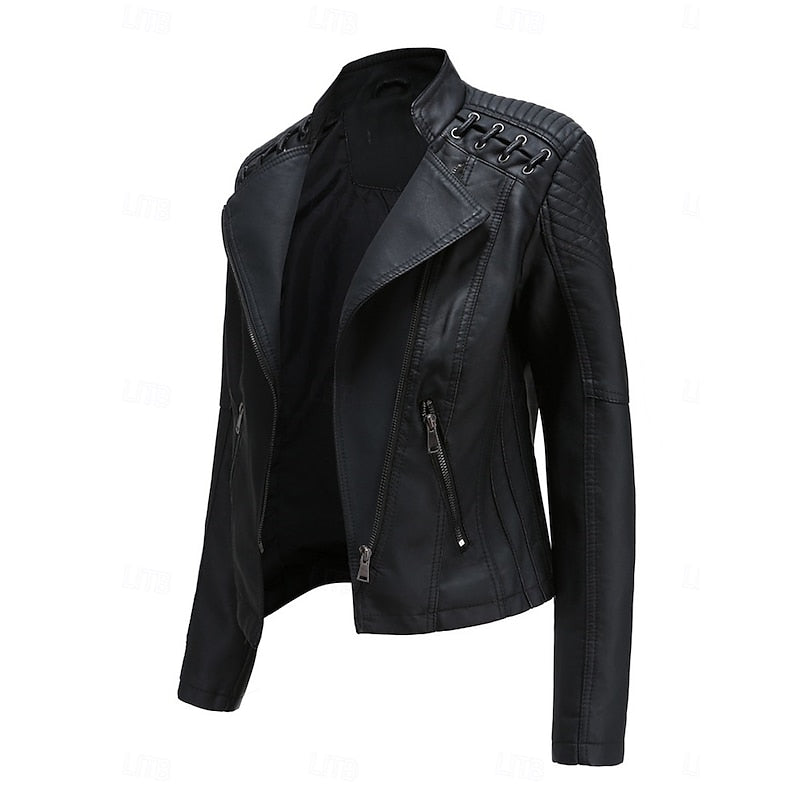 Sleek Biker Jacket