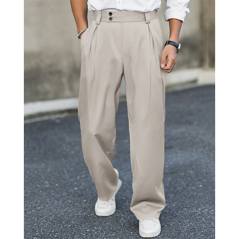 Pleated Tailored Pants