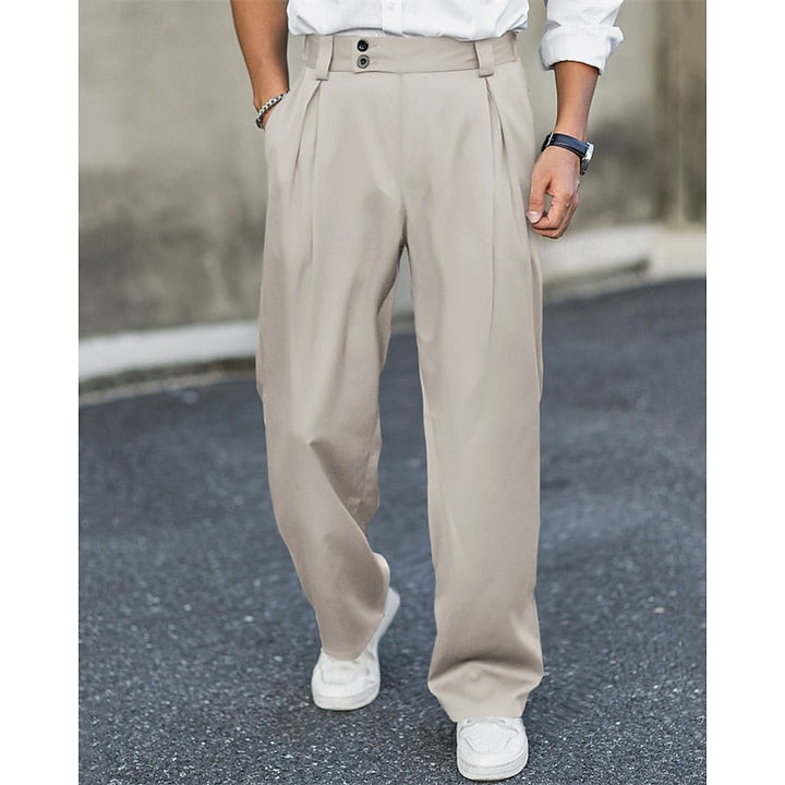 Pleated Tailored Pants