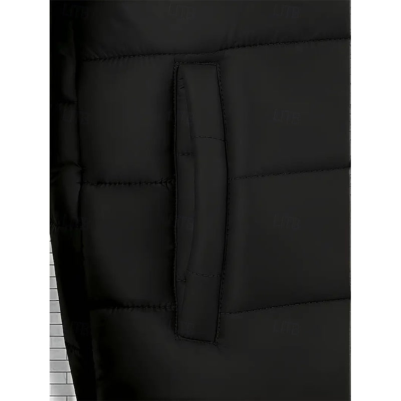 Hooded Quilted Puffer Jacket