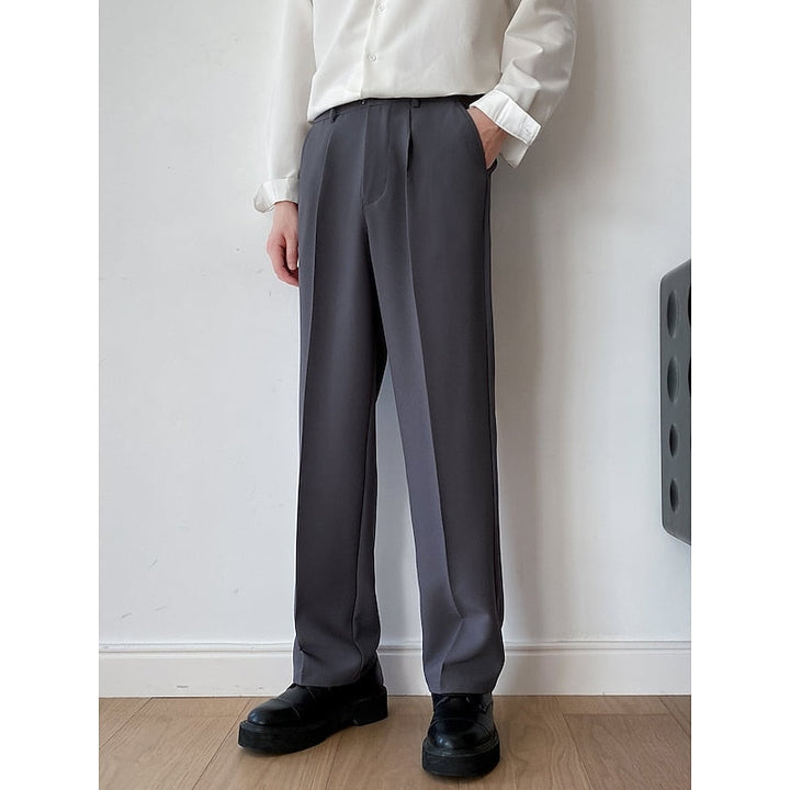 Tailored Wide-Leg Pants
