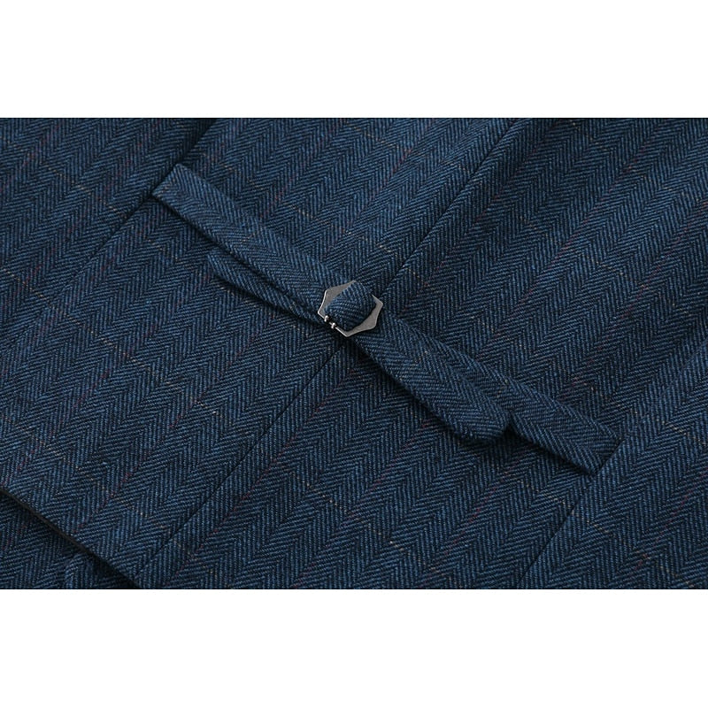 Herringbone Tailored Vest