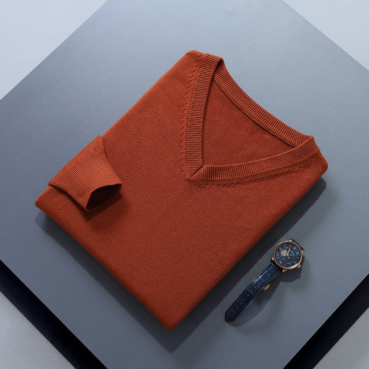 Refined V-Neck Sweater