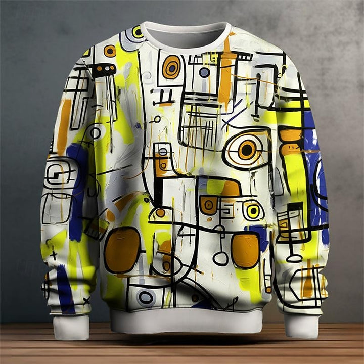 Artful Crew Neck Sweatshirt