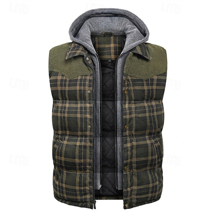 Hooded Quilted Vest
