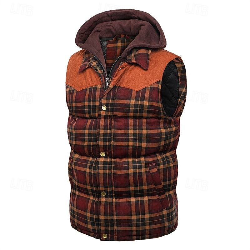 Hooded Quilted Vest