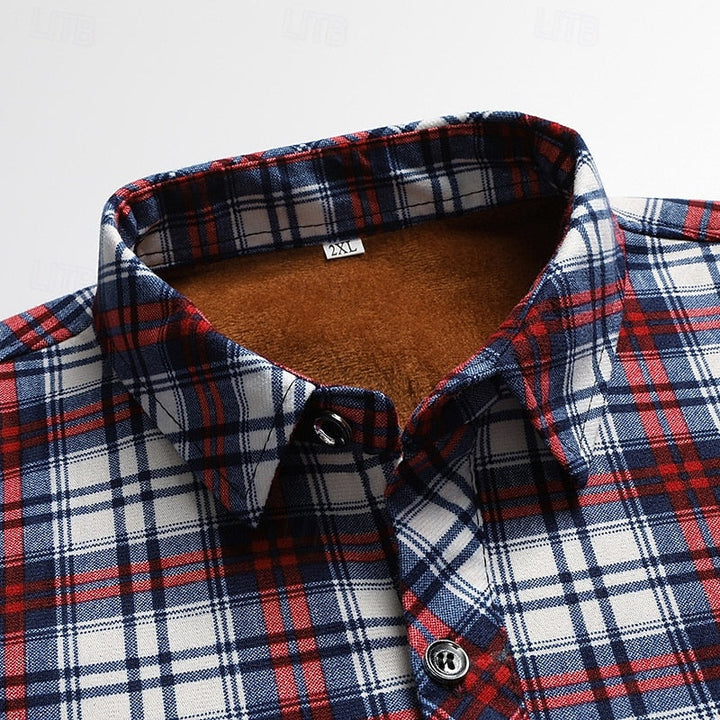 Classic Checked Button-Down Shirt