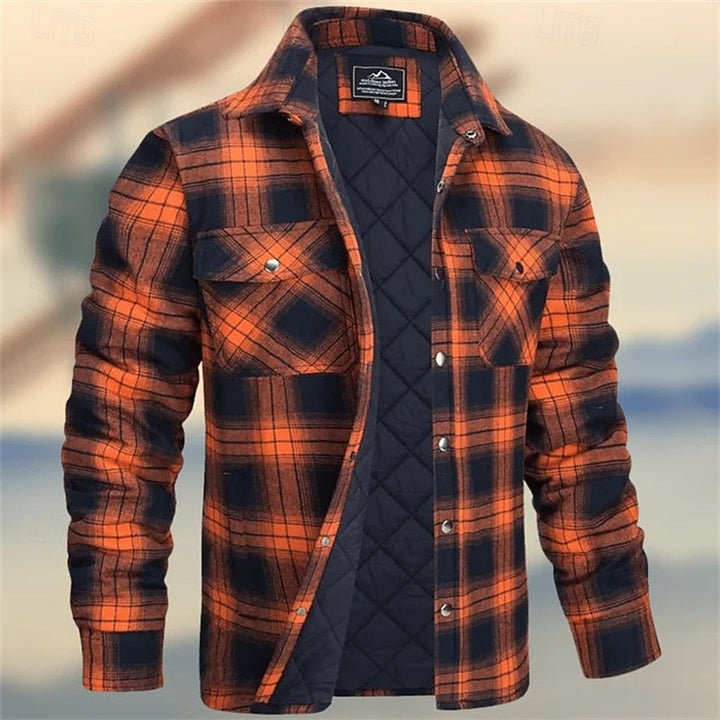 Rugged Quilted Shirt Jacket
