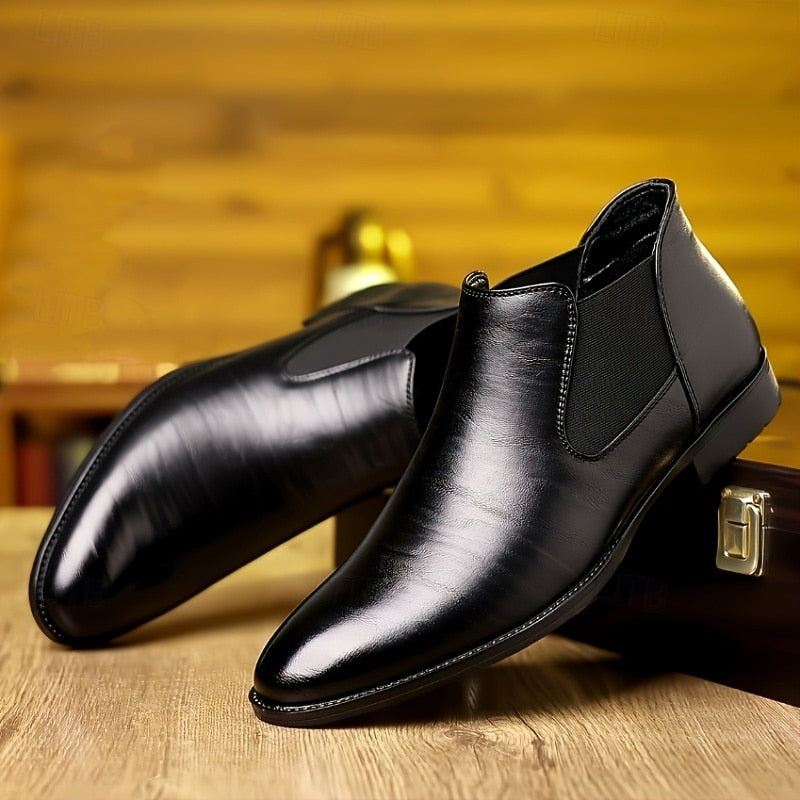 Classic Slip-On Chelsea Boots