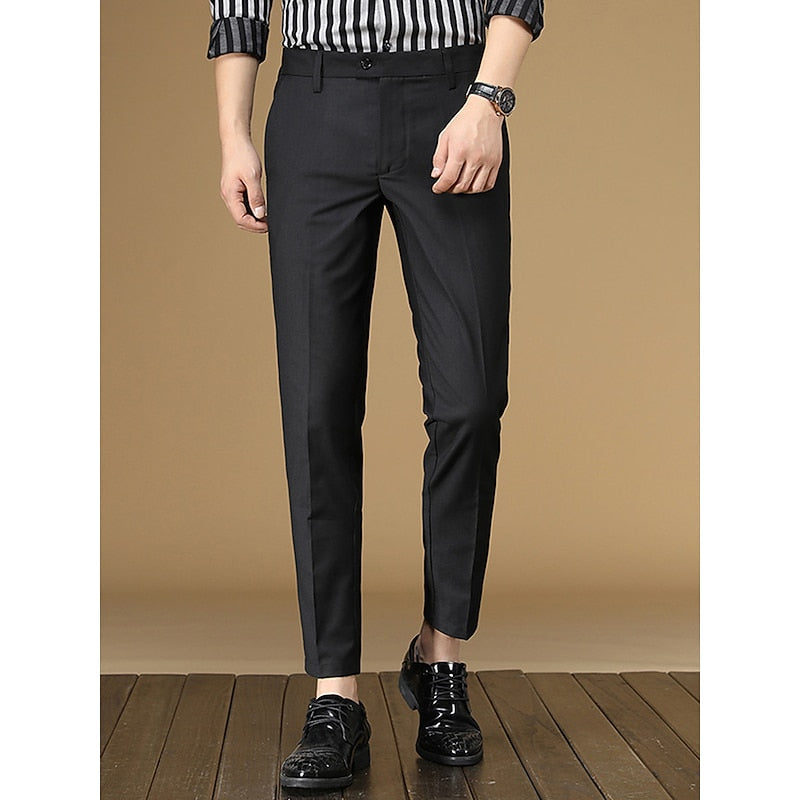 Tailored Tapered Dress Pants